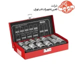 جعبه بکس 11 پارچه رونیکس 1/2 اینچ E ستاره ای مدل RH-2694 3