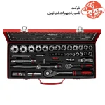 جعبه بکس 38 پارچه رونیکس 1/2 و 1/4 مدل RH-2638 - تصویر 4