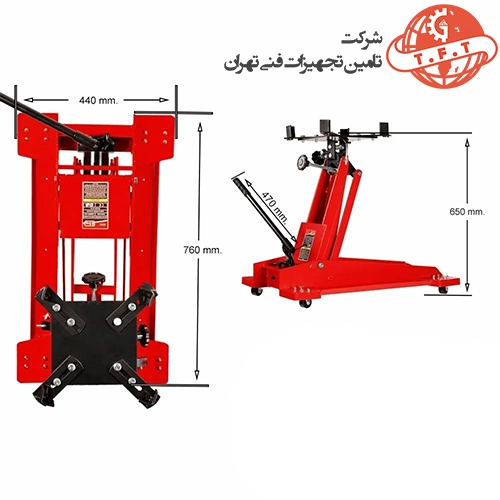 جک موتوردرار 1 تن مگا MEGA اسپانیا مدل GCB-2 2