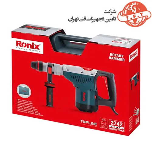 دریل بتن کن 7 کیلویی رونیکس 1350 وات مدل 2742 2