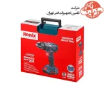 دریل شارژی چکشی رونیکس 20 ولت مدل 8905K 13
