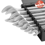 ست آچار دو سر تخت رونیکس 8 عددی مدل RH-2201 2