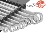 ست آچار یک سر تخت یک سر رینگ رونیکس 8 عددی مدل RH-2101 - تصویر 3