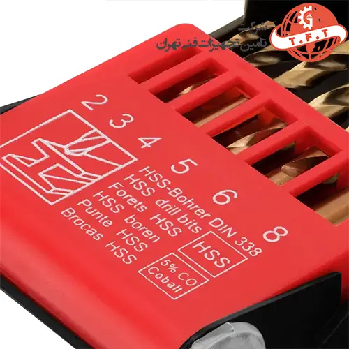 ست مته5% کبالت 6عددی رونیکس مدل RH-5529 2