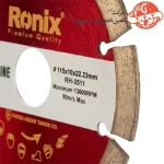 صفحه گرانیت بر مینی رونیکس سیلورلاین 115 میلیمتر مدل RH-3511 3