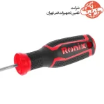پیچ گوشتی چهارسو رونیکس دسته کریستالی مدل RH-2840-91 2